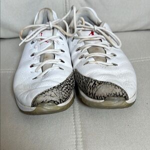 Nike Air Jorden ADG Golf White and Gray Men’s Shoes Size 9.5